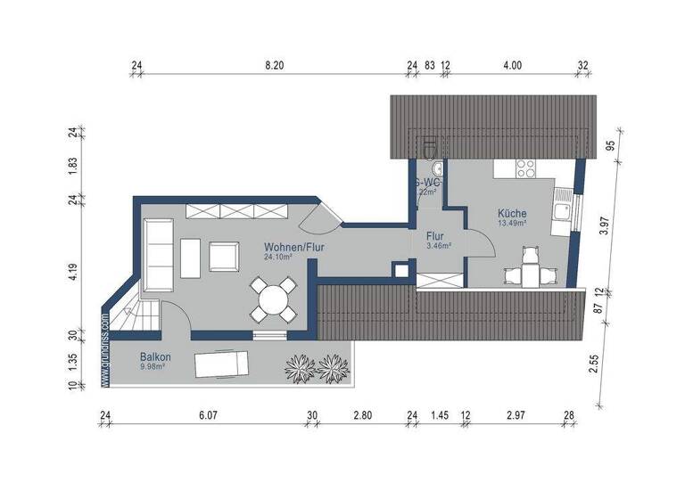 Wohnung zum Kauf 438.500 € 3 Zimmer 84 m² Planegg 82152