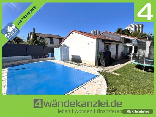 Bungalow zum Kauf 369.000 € 3 Zimmer 80 m² 348 m² Grundstück Edigheim Ludwigshafen am Rhein 67069