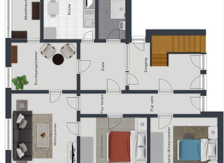 Wohnung zur Miete 750 € 5 Zimmer 125 m² EG Sonneberg 96515