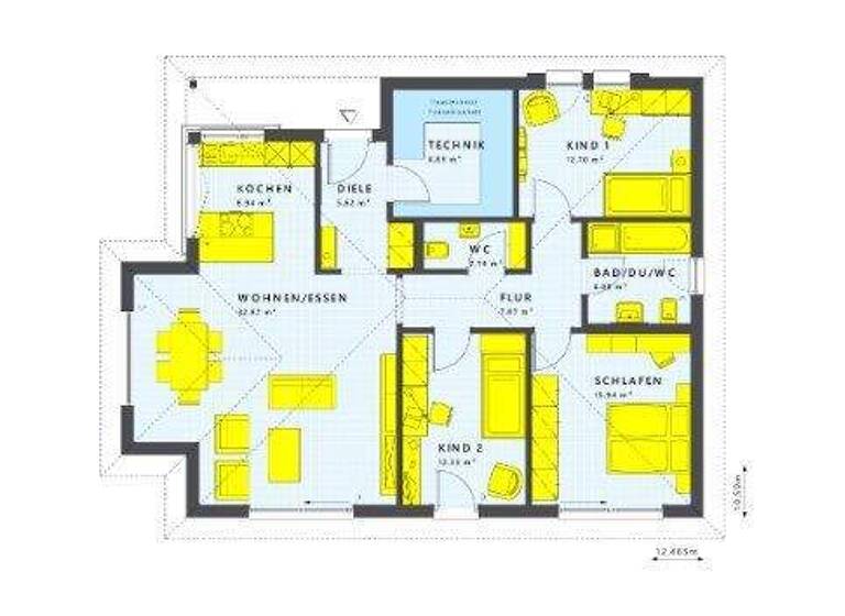 Bungalow zum Kauf 983.878 € 2,5 Zimmer 113 m² 647 m² Grundstück Wangen Öhningen 78337