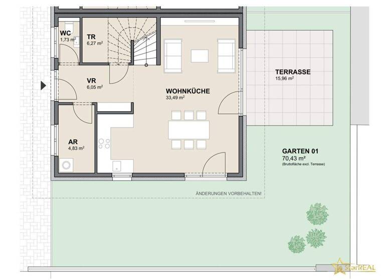 Doppelhaushälfte zum Kauf - Erstbezug 649.000 € 5 Zimmer 143,6 m² 161 m² Grundstück Guntherstraße Wien 1220