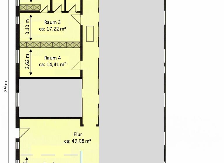 Bürofläche zur Miete 1.300 € 120 m²<br/>Bürofläche ab 120 m²<br/>Teilbarkeit Innenstadt Rosenheim 83022