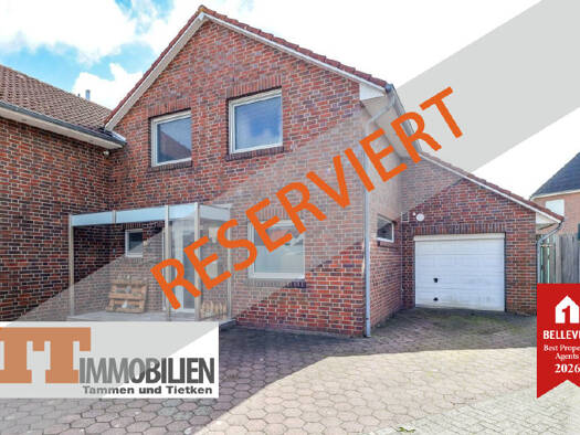 Doppelhaushälfte zur Miete 1.100 € 4 Zimmer 126 m² 400 m² Grundstück frei ab 01.06.2026 Neuende Wilhelmshaven-Maadebogen 26389