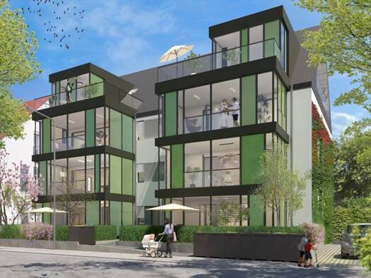 Wohnung zum Kauf - Neubau provisionsfrei 689.800 € 3 Zimmer 89,1 m² 1. Geschoss Frankfurt am Main 60599