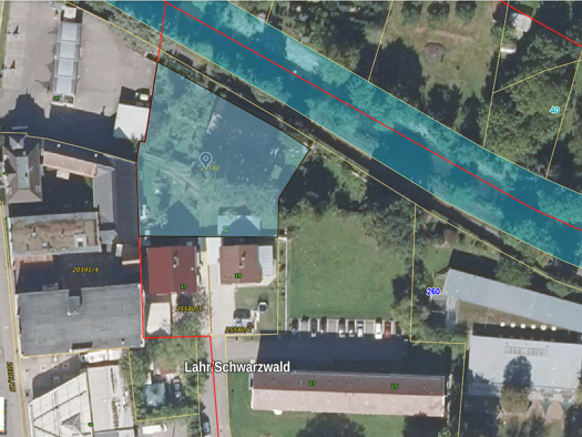 Grundstück zum Kauf 420.000 € 1.533 m² Grundstück Kanadaring 21 Lahr Lahr/Schwarzwald 77933