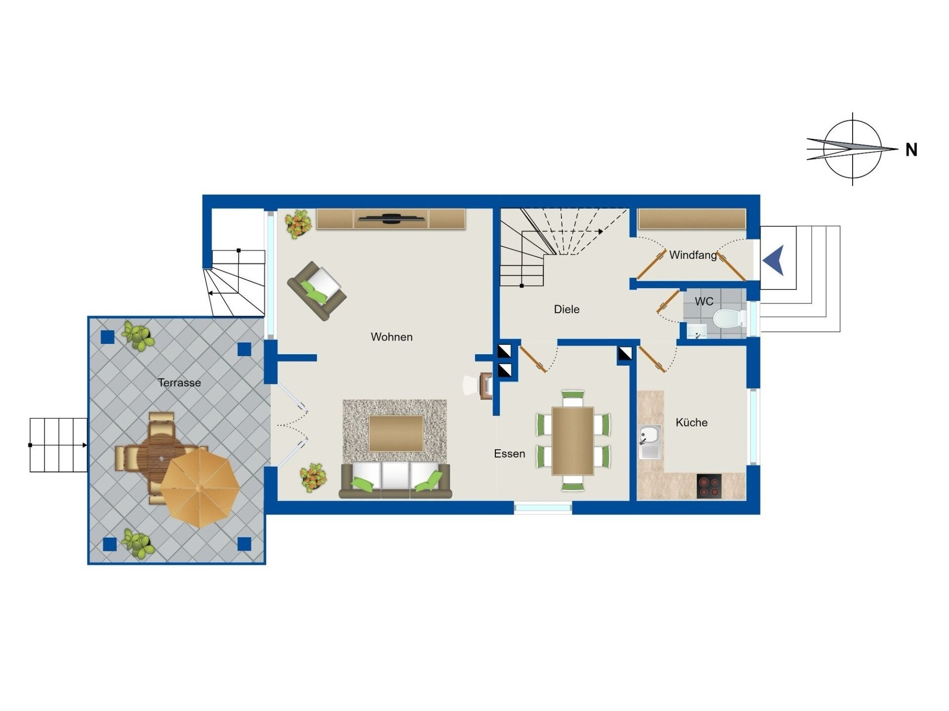 Doppelhaushälfte zum Kauf 289.000 € 7 Zimmer 150,6 m²<br/>Wohnfläche 630 m²<br/>Grundstück Einbeck Einbeck 37574