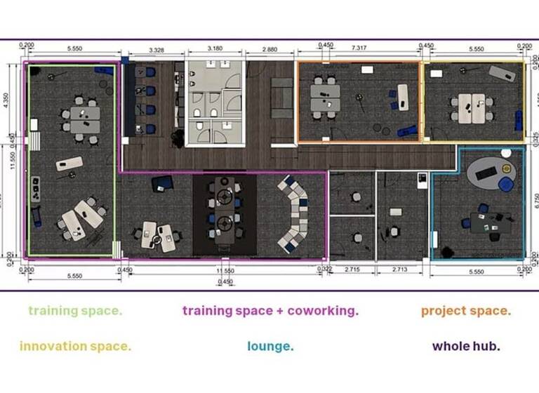 Bürofläche zur Miete provisionsfrei 350 € 360 m² Bürofläche Siemensstraße Hösbach 63768
