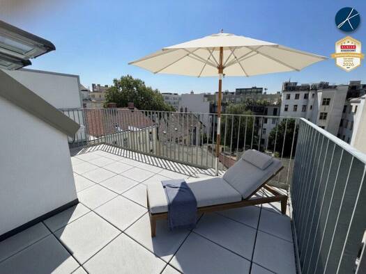 Terrassenwohnung zur Miete - Erstbezug 1.062 € 2 Zimmer 50 m² Fahrbachgasse 6-8 Floridsdorf 1210