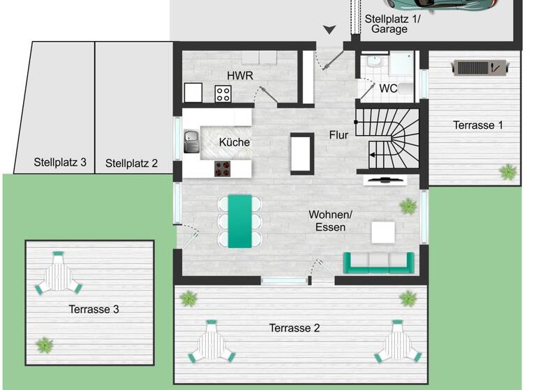Einfamilienhaus zum Kauf 799.000 € 4 Zimmer 122,5 m² 371 m² Grundstück Fraunberg 85447