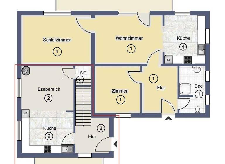 Mehrfamilienhaus zum Kauf 379.000 € 8 Zimmer 188 m² 836 m² Grundstück Borgstedt 24794