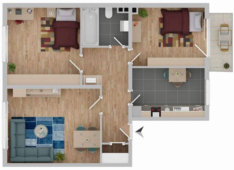 Wohnung zum Kauf provisionsfrei 144.900 € 3 Zimmer 82 m² EG Buchenstraße 1 Süd Remscheid 42855