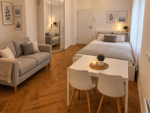 Wohnung zur Miete 1.090 € 1 Zimmer 25 m² Geschoss EG/5 frei ab sofort Grüneburgweg 79 Westend-Süd Frankfurt am Main 60323