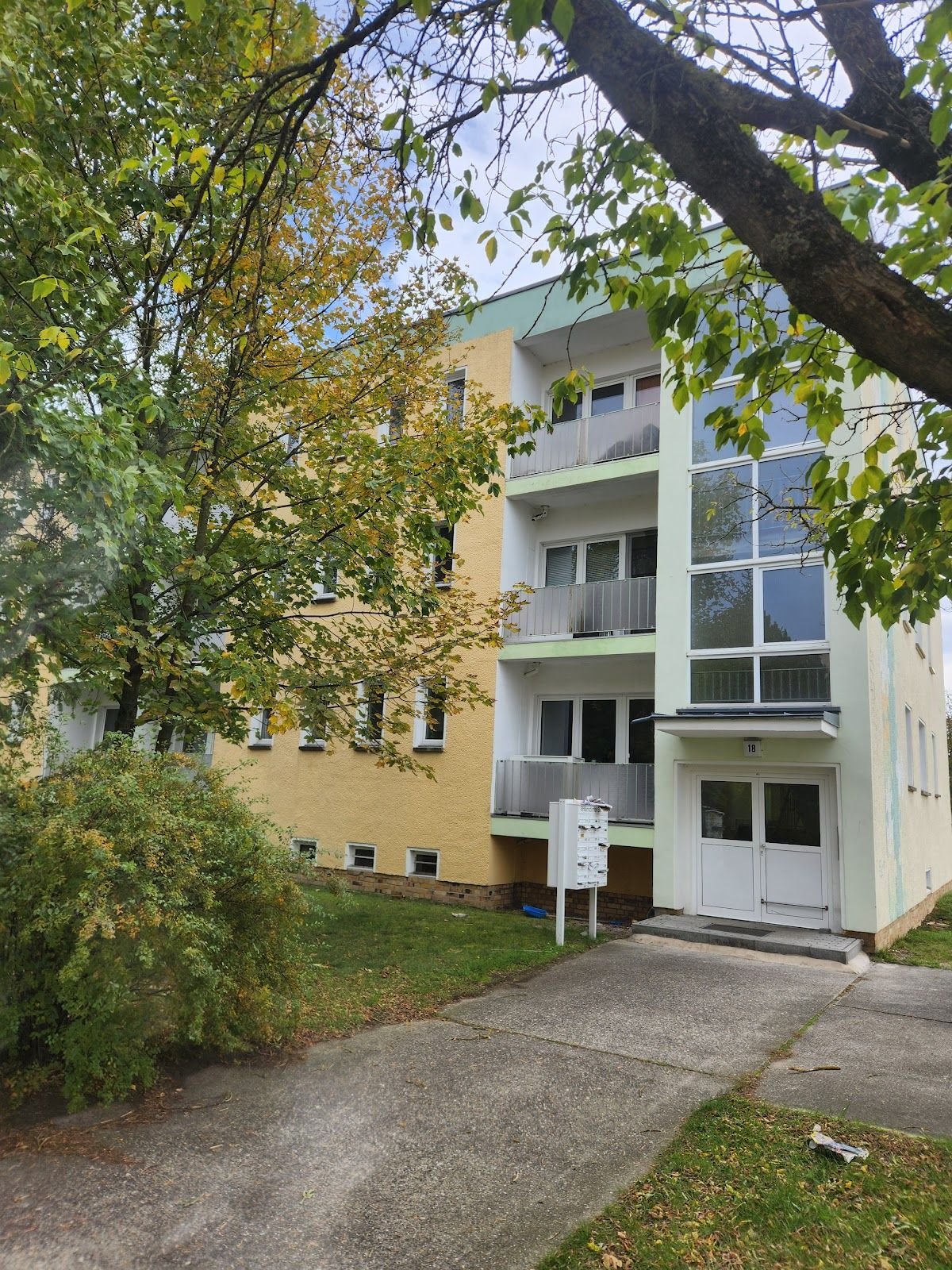 Wohnung zur Miete 199 € 1 Zimmer 32 m²<br/>Wohnfläche 2.<br/>Geschoss ab sofort<br/>Verfügbarkeit Braunsdorfer Str. 18 Apollensdorf Lutherstadt Wittenberg 06886