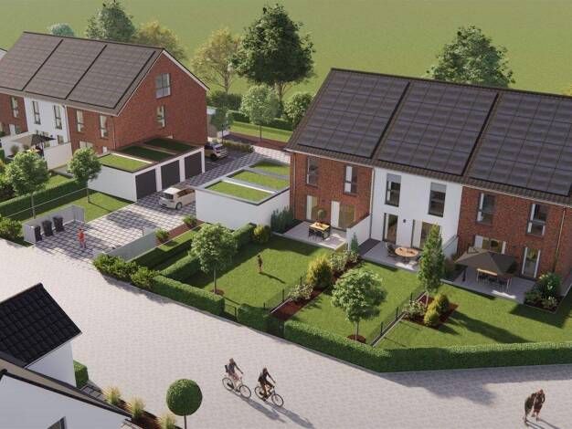 Stadthaus zum Kauf - Erstbezug provisionsfrei 559.200 € 5,5 Zimmer 158 m² 210 m² Grundstück Magdalene-Beck-Straße Horst Garbsen 30826