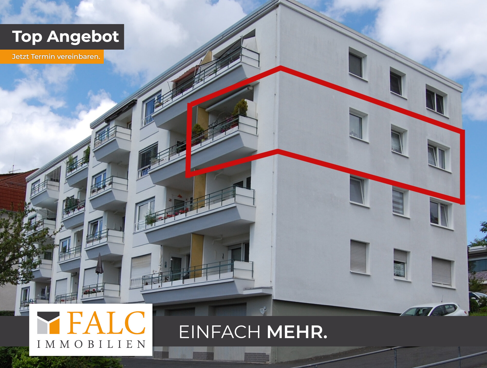 Wohnung zum Kauf 119.900 € 2 Zimmer 61 m²<br/>Wohnfläche 2.<br/>Geschoss Bad Wildungen Bad Wildungen 34537