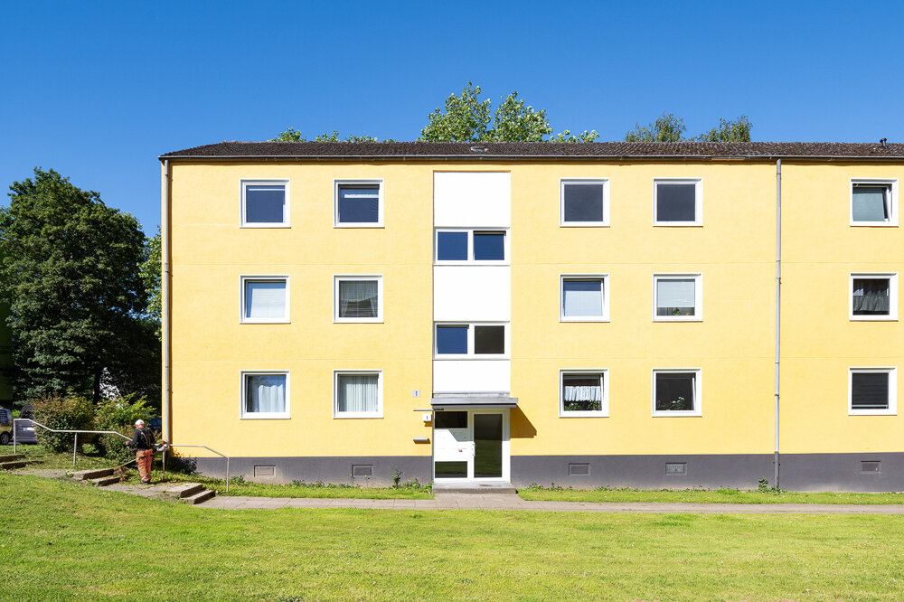 Wohnung zur Miete 546 € 4 Zimmer 78 m²<br/>Wohnfläche EG<br/>Geschoss Schleswiger Straße 7 Vorhalle - Süd Hagen 58089