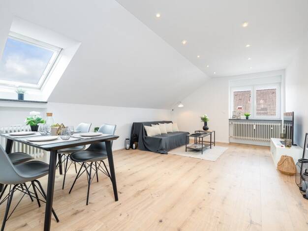 Wohnung zum Kauf provisionsfrei 269.700 € 2 Zimmer 58 m² Dachgeschoss, 3. Geschoss Augsburg 86165