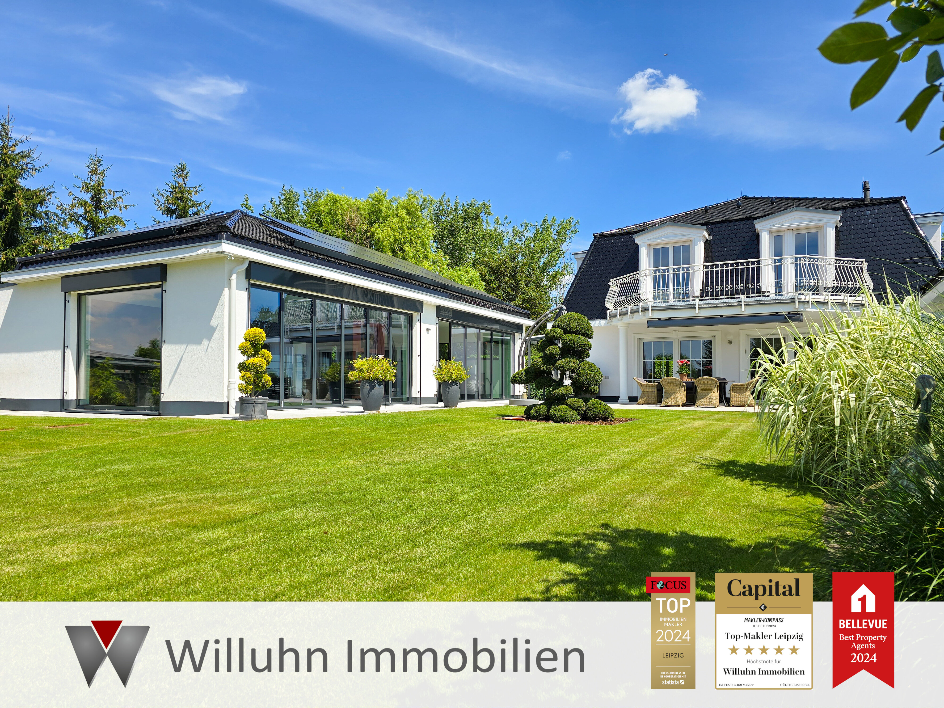 Villa zum Kauf 7 Zimmer 282,4 m²<br/>Wohnfläche 2.082 m²<br/>Grundstück Friedersdorf Muldestausee 06749