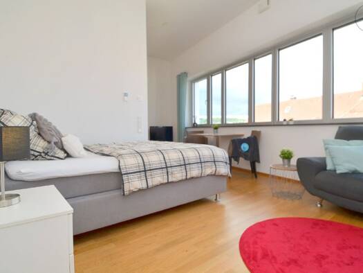 Wohnung zur Miete Wohnen auf Zeit 1.235 € 1 Zimmer 31 m² frei ab 03.11.2025 Weststadt Ulm 89077