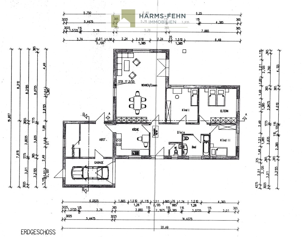 Einfamilienhaus zum Kauf 308.000 € 5 Zimmer 160 m²<br/>Wohnfläche 695 m²<br/>Grundstück Ihrenerfeld Westoverledingen / Ihren 26810