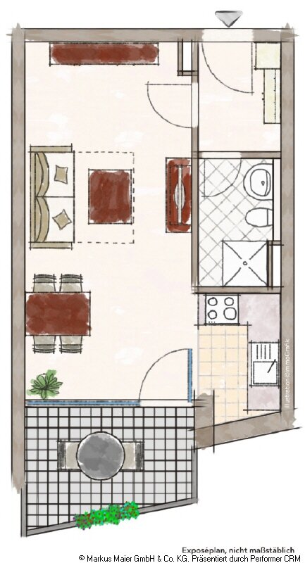 Wohnung zum Kauf 238.650 € 1 Zimmer 37 m²<br/>Wohnfläche EG<br/>Geschoss Ruprechtsberg 10 a-f Dorfen Dorfen 84405