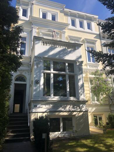 Mehrfamilienhaus zum Kauf als Kapitalanlage geeignet 3.900.000 € 11 Zimmer 324,4 m² 544 m² Grundstück Oberstraße 89 Harvestehude Hamburg 20149