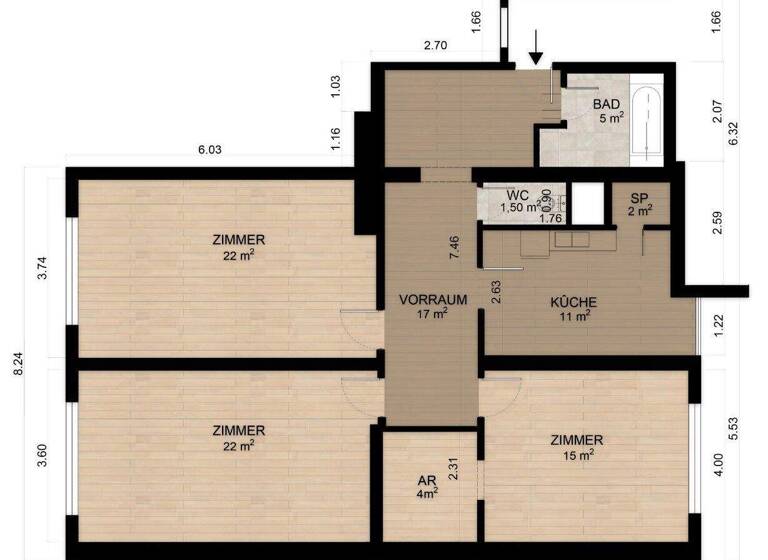 Wohnung zum Kauf 245.000 € 3,5 Zimmer 100 m² 9. Geschoss frei ab 01.06.2026 Lindenstraße 22 Lichtenegg Wels 4600