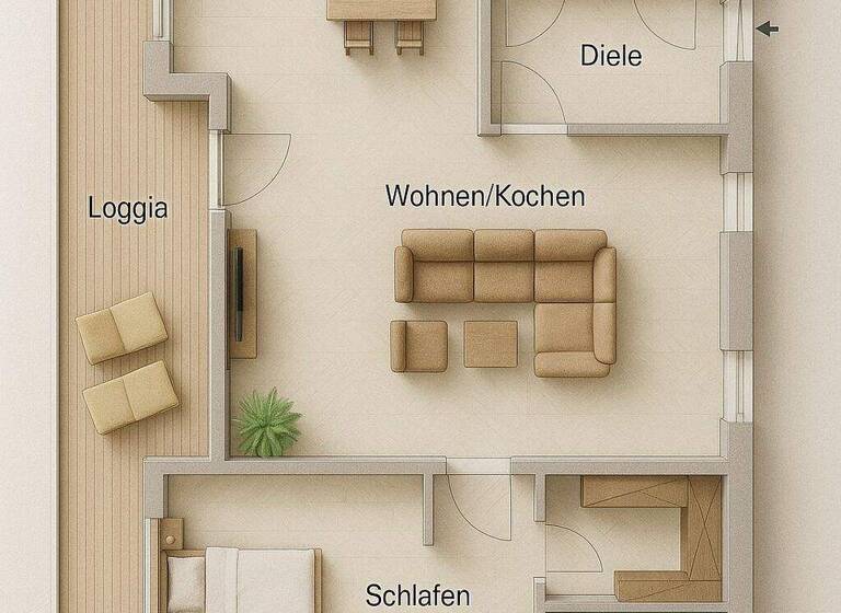 Wohnung zum Kauf provisionsfrei als Kapitalanlage geeignet 499.950 € 3 Zimmer 110,8 m² Am Markt 4 Burscheid 51399