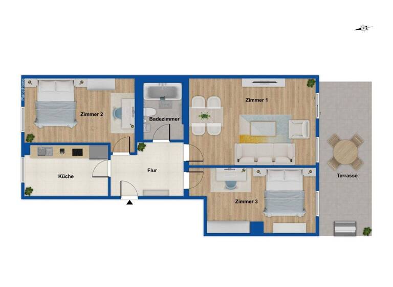 Wohnung zum Kauf provisionsfrei 325.000 € 3 Zimmer 85 m² Woltersdorf 15569