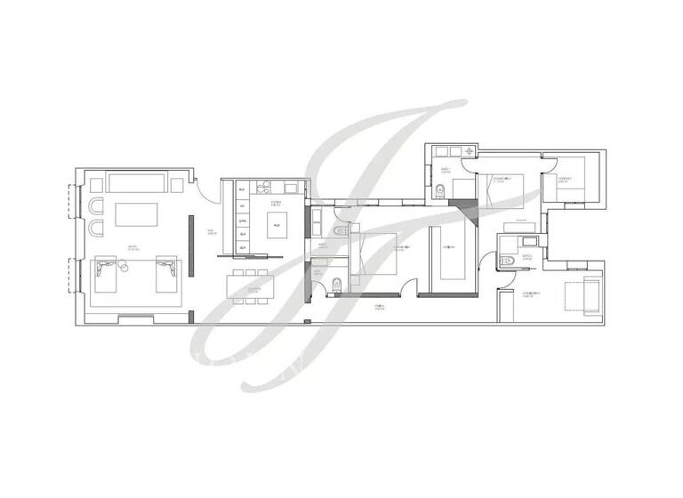 Studio zur Miete provisionsfrei 7.850 € 194 m² 3. Geschoss Madrid 28004