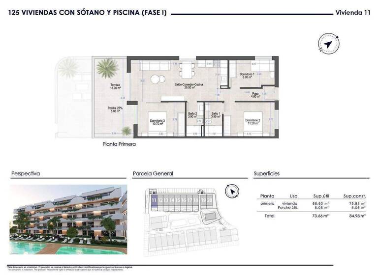 Studio zum Kauf - Erstbezug provisionsfrei 235.000 € 4 Zimmer 78 m² San Javier