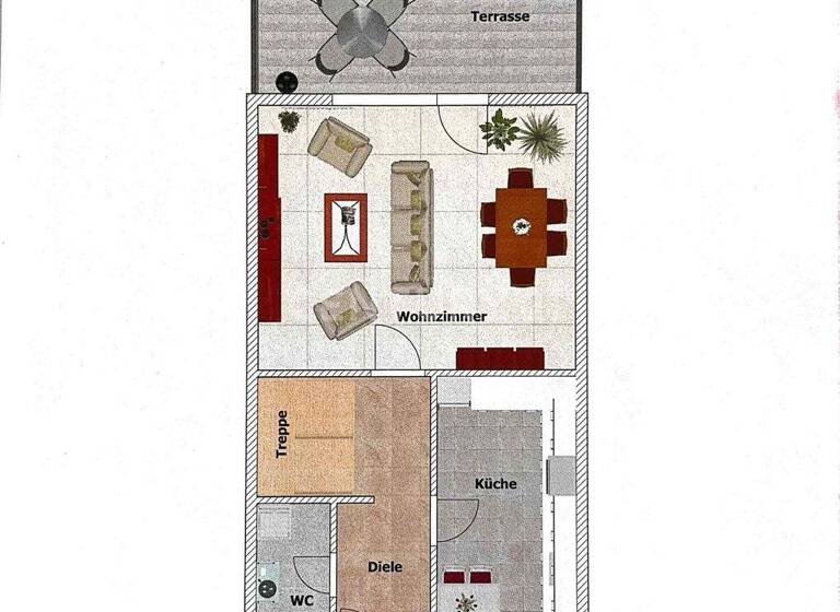 Reihenmittelhaus zur Miete 1.000 € 5 Zimmer 120 m² Torgelow 17358