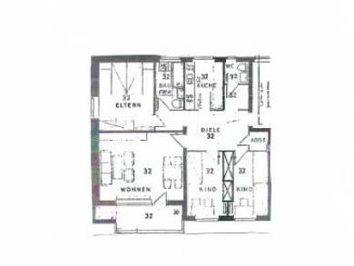 Wohnung zur Miete 920 € 4 Zimmer 96 m² Geschoss 1/2 frei ab 01.08.2025 Rendsburg 24768