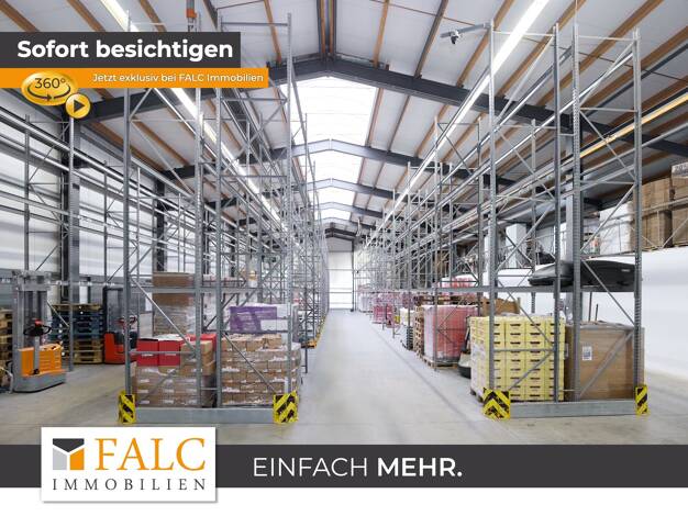 Lagerhalle zum Kauf provisionsfrei 1.395.000 € 858,2 m² Lagerfläche Atsch Stolberg 52222