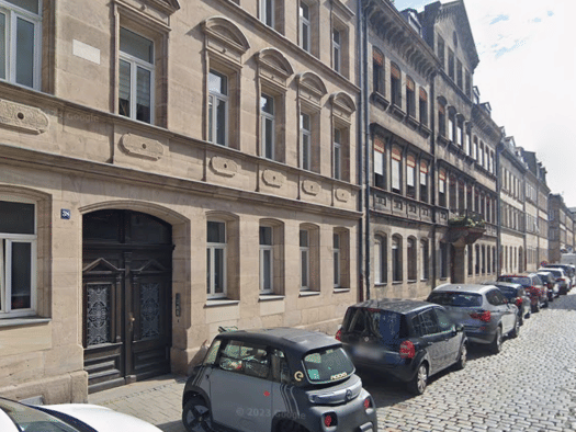 Studio zur Miete 645 € 2 Zimmer 46 m² Geschoss 2/4 frei ab 06.09.2026 Innenstadt Fürth 90762
