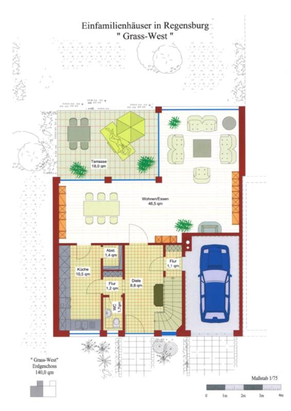 Doppelhaushälfte zum Kauf 898.000 € 5 Zimmer 140 m²<br/>Wohnfläche 280 m²<br/>Grundstück 01.02.2025<br/>Verfügbarkeit Oberisling - Graß Regensburg 93053