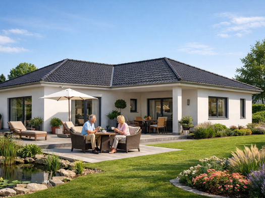 Bungalow zum Kauf - Erstbezug provisionsfrei 347.900 € 3 Zimmer 104 m² 669 m² Grundstück Varrel Wagenfeld 49419