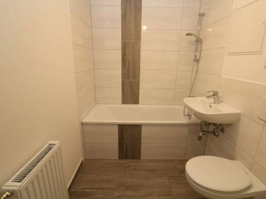 Wohnung zur Miete 389 € 3 Zimmer 55,2 m² 2. Geschoss Paul-Müller-Straße 38 Freiberg Freiberg 09599