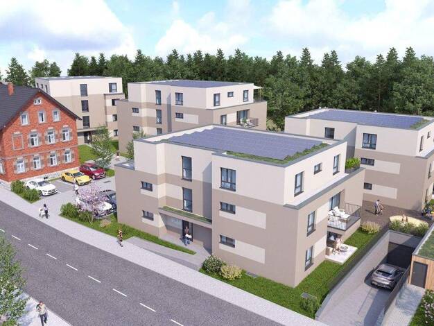 Wohnung zum Kauf - Erstbezug provisionsfrei 337.300 € 3 Zimmer 70,1 m² EG Bahnhofstraße 100-106 Gaildorf 74405
