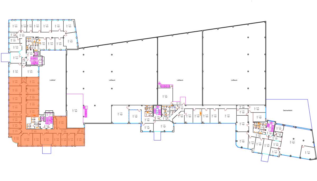 Bürofläche zur Miete 11,55 € 469,7 m²<br/>Bürofläche Itterpark 1-12 Innenstadt 66 Hilden 40724