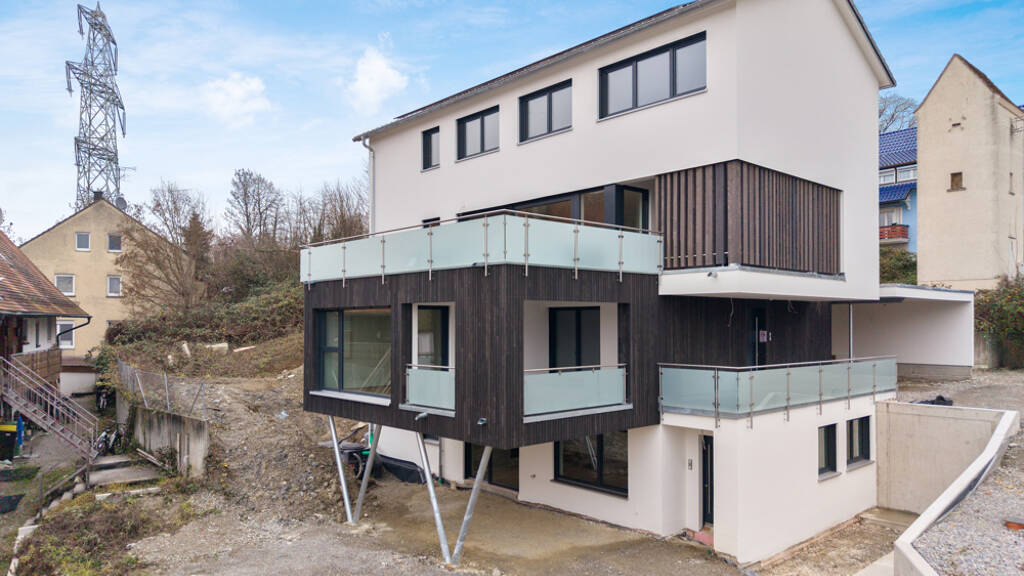 Wohnung zur Miete - Erstbezug 1.100 € 2 Zimmer 76,3 m² Weingartshof Ravensburg 88214