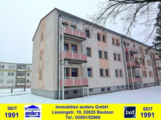Wohnung zum Kauf 59.000 € 3 Zimmer 61,6 m² Hermsdorf/Spree Lohsa 02999