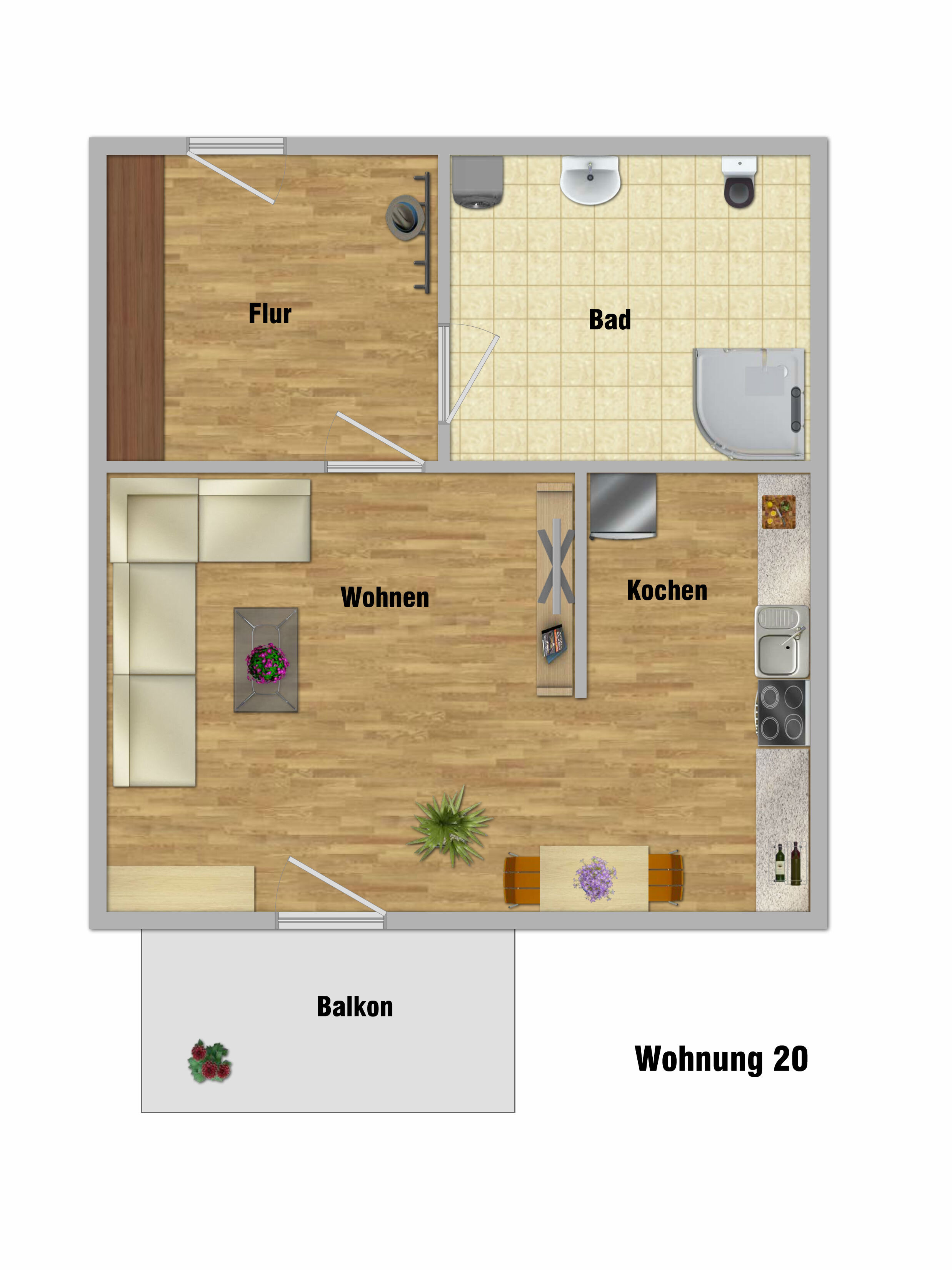 Wohnung zur Miete 330 € 1 Zimmer 47,7 m²<br/>Wohnfläche Wahlbezirk 12 Suhl 98527