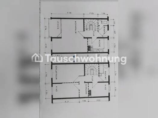 Maisonette zur Miete nur mit Wohnberechtigungsschein Tauschwohnung 450 € 3,5 Zimmer 84 m² 3. Geschoss Bergedorf 21107