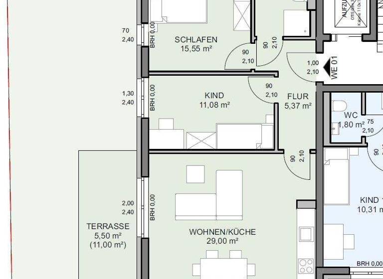 Wohnung zum Kauf - Erstbezug 450.000 € 3 Zimmer 72,1 m² EG Pieschen-Nord/Trachenberge Dresden 01129