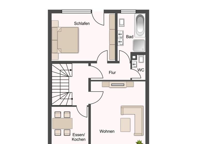 Reihenmittelhaus zum Kauf 209.000 € 7 Zimmer 142 m² 261 m² Grundstück Niederstetten 97996