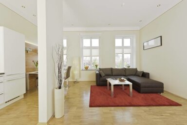 Wohnung zur Miete Wohnen auf Zeit 2.900 € 2 Zimmer 48 m² frei ab 30.11.2024 Johannisplatz Zentrum - Südost Leipzig 04103