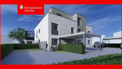 Wohnung zum Kauf - Neubau provisionsfrei 296.057 € 2 Zimmer 62,3 m² Emsdetten 48282