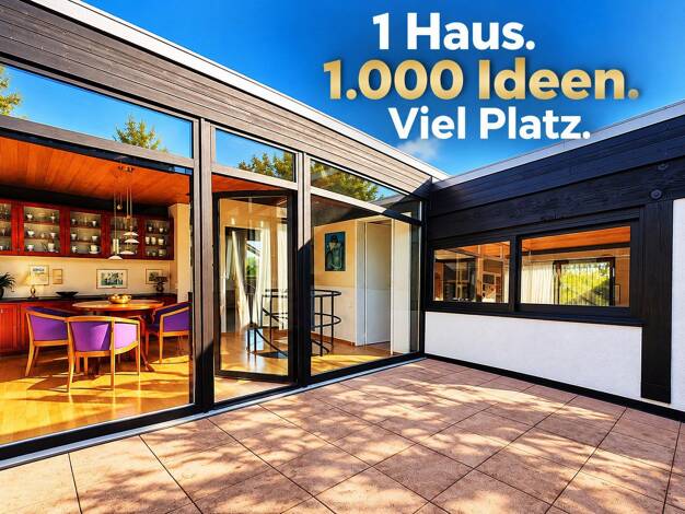 Bungalow zum Kauf provisionsfrei 549.000 € 7 Zimmer 164 m² 521 m² Grundstück Gießener Straße 36 Hexenberg Dietzenbach 63128