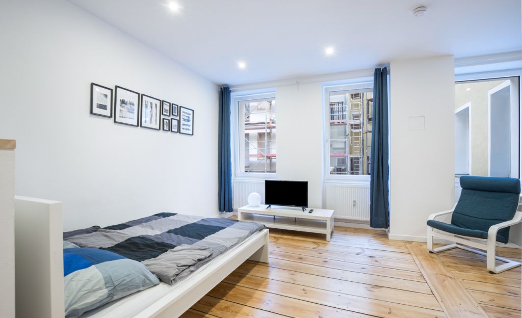 Wohnung zur Miete Wohnen auf Zeit 1.390 € 1 Zimmer 34 m²<br/>Wohnfläche ab sofort<br/>Verfügbarkeit Yorckstraße Kreuzberg Berlin 10965